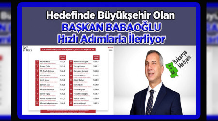 BABAOLU SAKARYA'YI GURURLANDIRDI