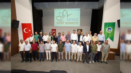 AKYAZI KENT KONSEYİ YENİ YÖNETİMİ BELLİ OLDU
