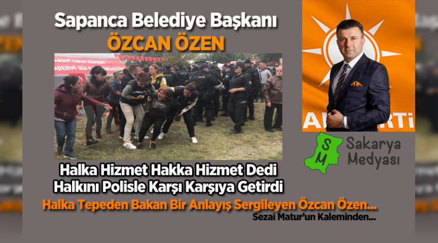 ÖZCAN ÖZEN ŞUNU HİÇ UNUTMASIN...