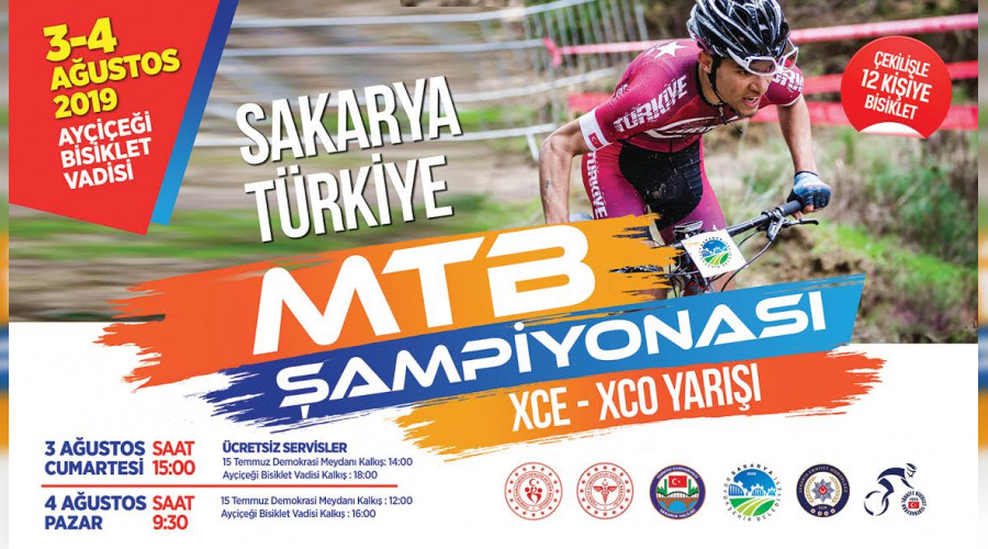 Sakarya MTB ampiyonas Ayiei Bisiklet Vadisi'nde