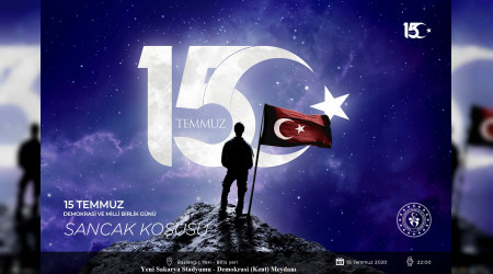 Sakarya'l Sporcular 15 Temmuzda Sancak Kousunda