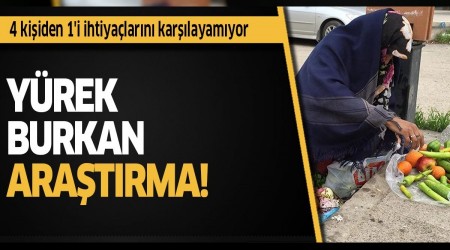 4 kiiden 1i temel ihtiyalarn karlayamyor