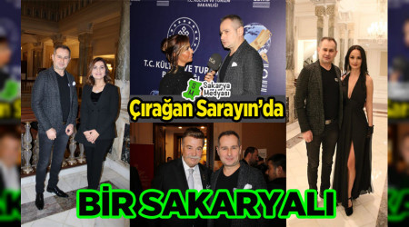 Akif Yener. Çırağan Sarayı'nda