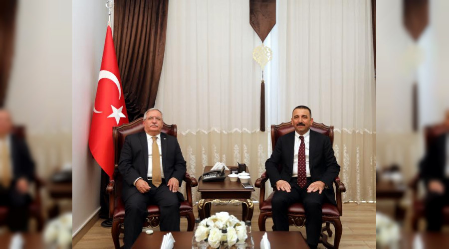 İİçişleri Bakanlığı Bilgi İşlem Daire Başkanı Hacıbektaşoğlu'ndan Vali Nayir'e Ziyaret
