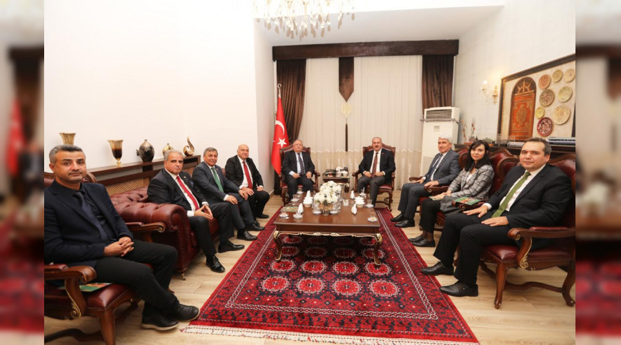 Ktahya Valisi Toraman'dan Vali Nayir'e Ziyaret