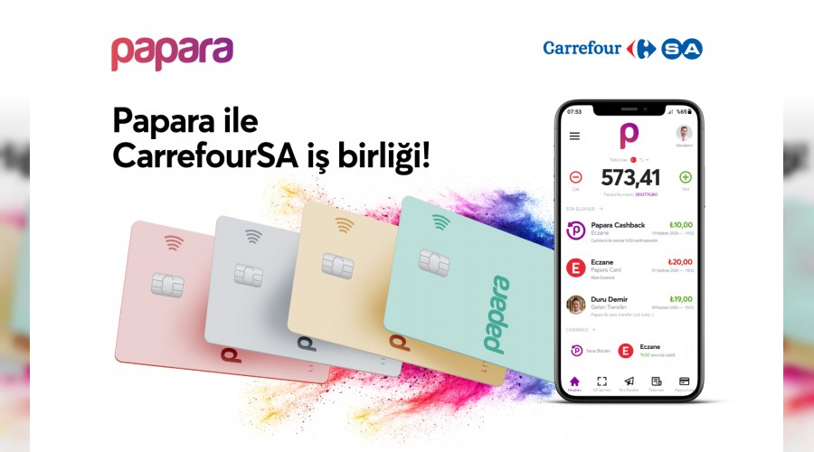 Papara ile CarrefourSA  Birlii!