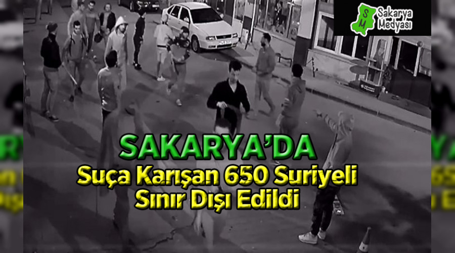 SAKARYA'DA 40 BN SURYELDEN SUA KARIAN  650'S SINIR DII EDLD