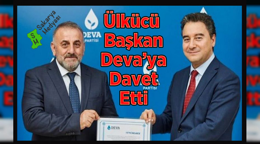 ÜLKÜCÜ BAŞKAN ERDOĞAN'DAN DEVA DAVETİ!..
