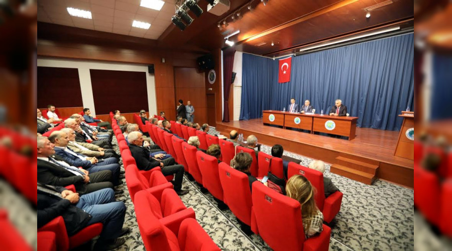 Vali Nayir Hendekli Muhtarları Dinledi