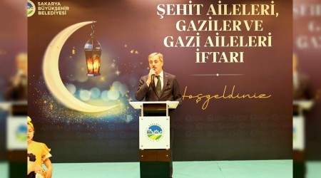 Yusuf Alemdar orucunu ehit aileleri ve gazilerle at