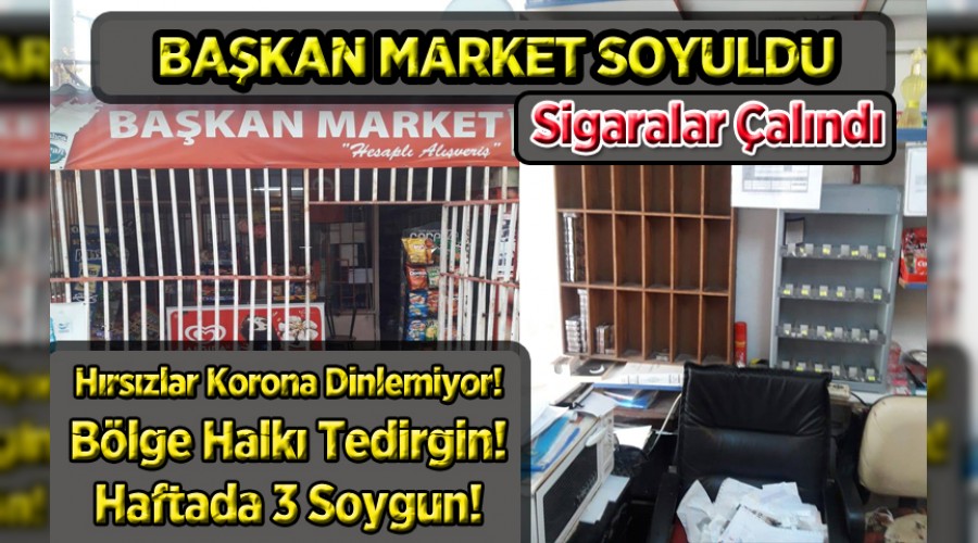 BAŞKAN'IN YERİ SOYULDU!