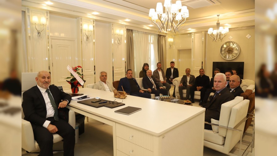BBP SAKARYA İL YÖNETİMİNDEN BAŞKAN PÜSKÜLLÜ’YE HAYIRLI OLSUN ZİYARETİ