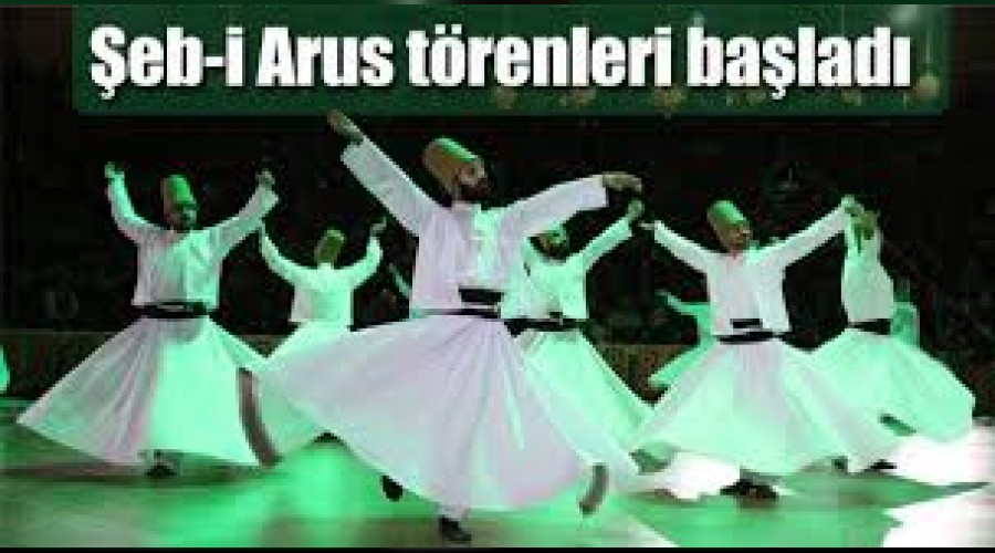 Konya'da Şeb-i Arus programları başladı