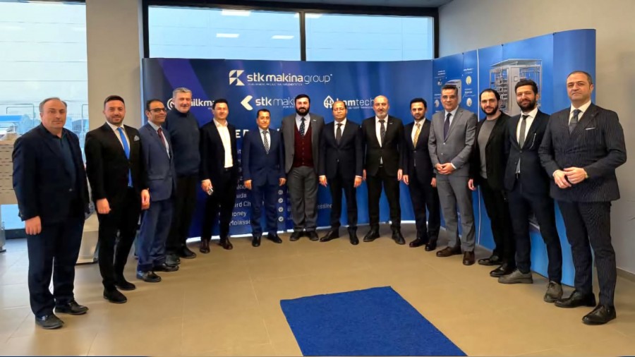Msr Bykelisi Amr Al-Hamamy, STK Makina ve Milkman Makinay ziyaret etti