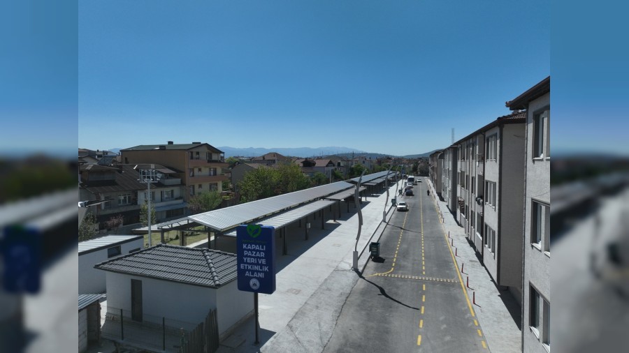 Tepekum–Yenigün Kapalı Pazar Yeri Açılıyor