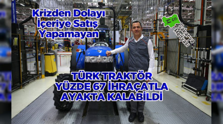 TrkTraktr retiminin yzde 67'sini ihra etti