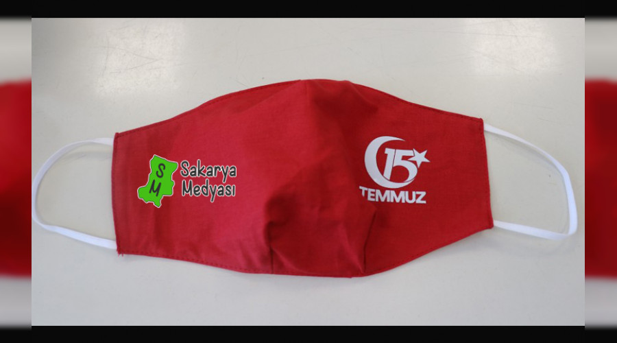 15 Temmuz'a zel maske retildi