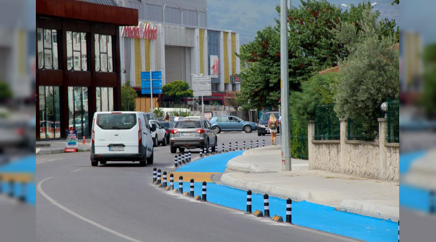 Bisiklet yolları standartlara uygun hale getirildi