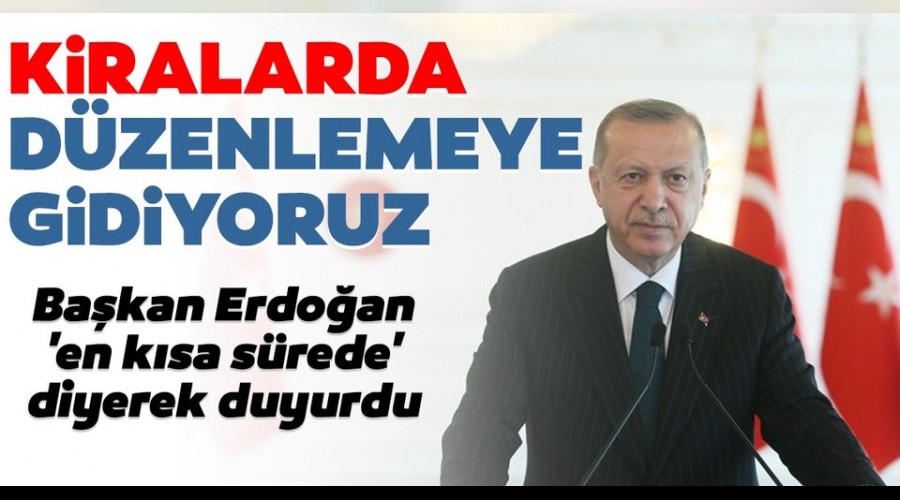 Cumhurbakan Erdoan'dan a ve kira mjdesi