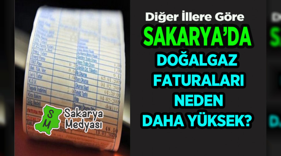 DİĞER İLLERE GÖRE SAKARYA'DA DOĞALGAZ FATURALARI NEDEN DAHA PAHALI?