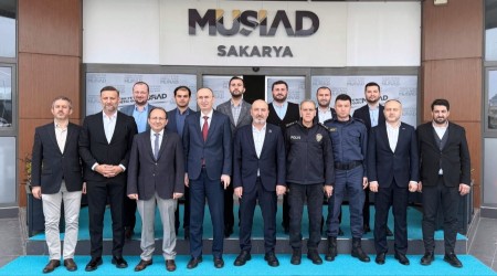 Erenler protokolnden MSAD Sakarya ubesine ziyaret; Kaymakam Gnhan Yazar ve ile yneticileri MSAD ile bir araya geldi