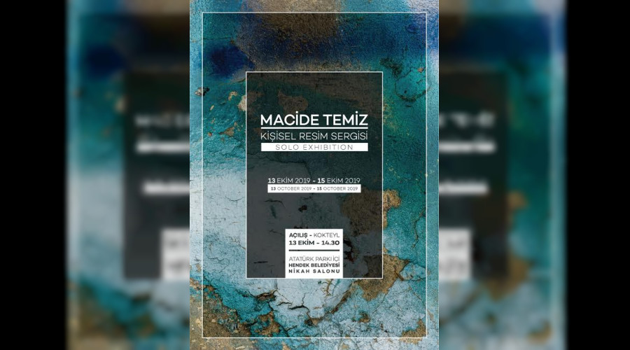 Macide Temiz'den Kiisel Resim Sergisi