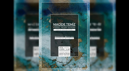 Macide Temiz'den Kiisel Resim Sergisi