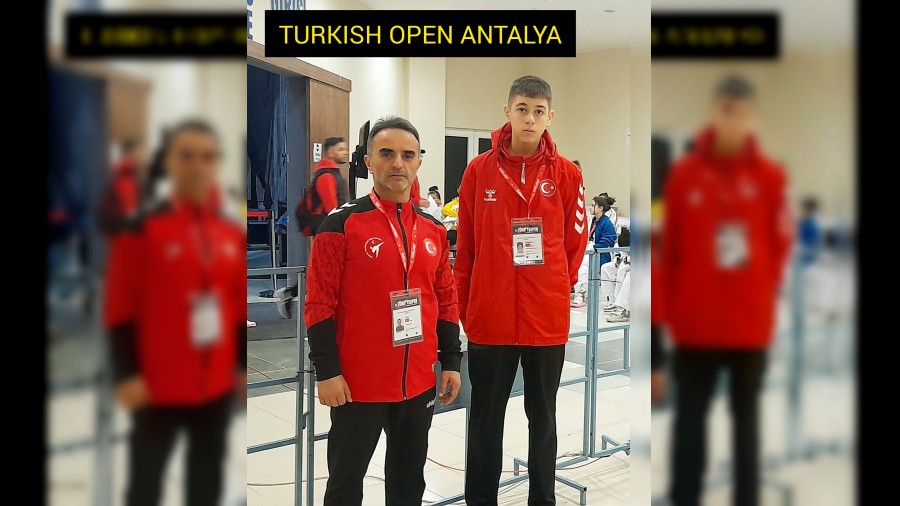 PEHLVAN LAKAPLI ZTRK TURKISH OPEN'DE 2. OLDU