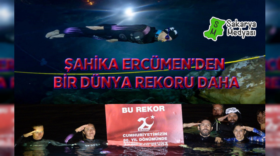 Şahika Ercümen'den DEVA sponsorluğu ile bir dünya rekoru daha