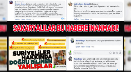 SAKARYA OKURU BU HABERE NANMADI