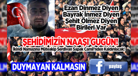 EHDMZ CELAL HAYTA'NIN NAAI BUGN SERDVAN'DAN KALDIRILACAK!