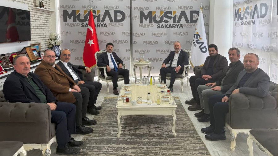 SUBÜ Rektörü Prof. Dr. Sarıbıyık’tan MÜSİAD Sakarya’ya ziyaret