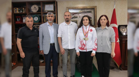 Arif Özsoy , Avrupa Şampiyonunu Ağırladı
