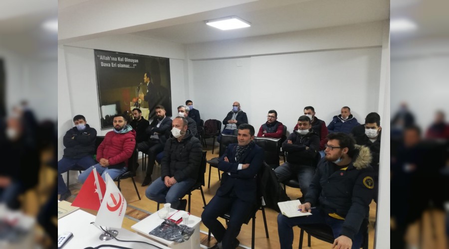 Başkan Erkan TURAN ilk toplantısını yaptı