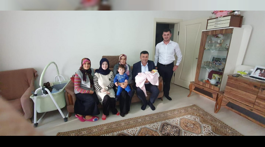 Başkan Özen ?Hoş Geldin Bebek' Ziyaretinde