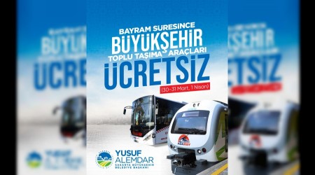 Bykehir aklad: Bayram boyunca ulam cretsiz olacak