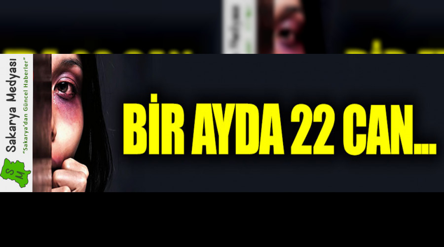 Erkek şiddeti şubat ayında 22 cana mâl oldu