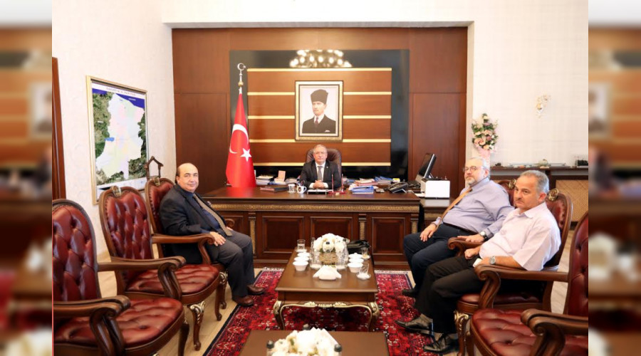Fenerbahçe Üniversitesi Rektöründen Vali Nayir'e Ziyaret