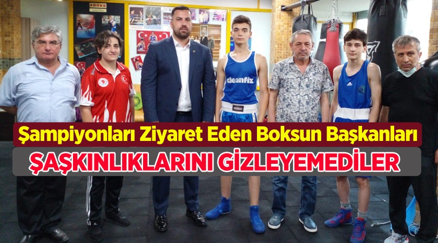ampiyonlar yetitiren salonu bakanlar ziyaret etti