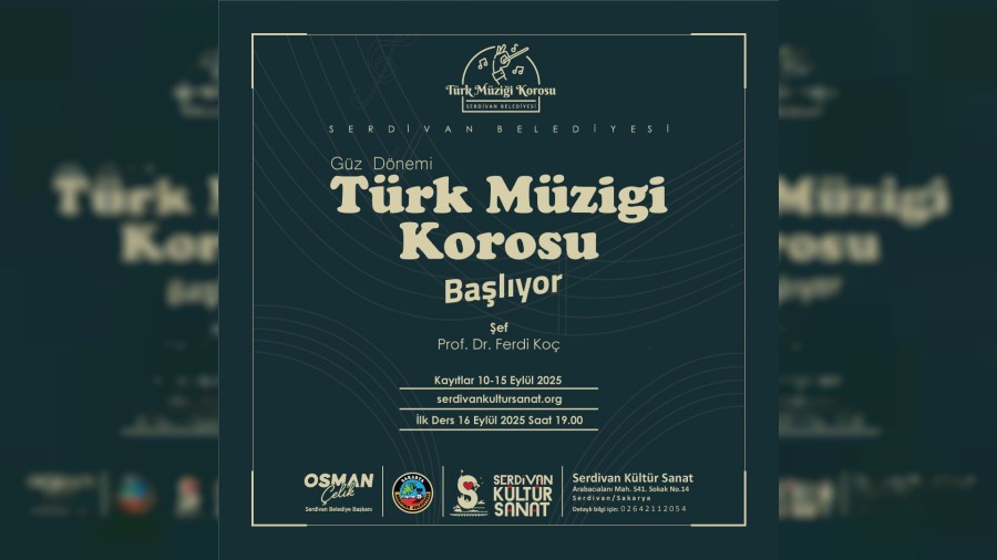 Serdivan Belediyesi Trk Mzii Korosu Gz Dnemi Kaytlar Balyor