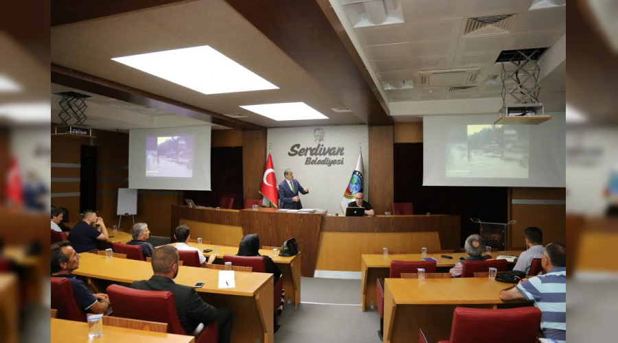 Serdivan'da Dereler Islah Ediliyor
