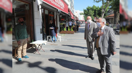 Vali Nayir'den Tarihi Uzunçarşı Esnafına Ziyaret