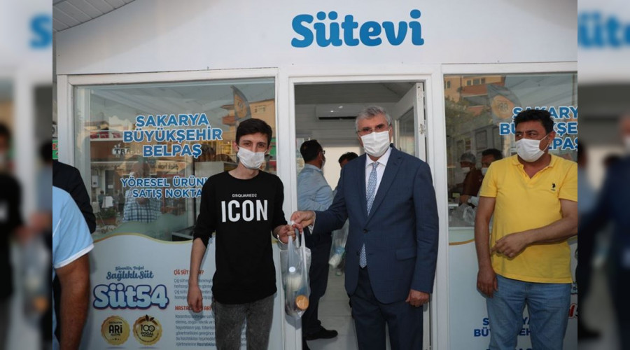 'Yeni Süt54 ofisi Erenler'e hayırlı olsun'