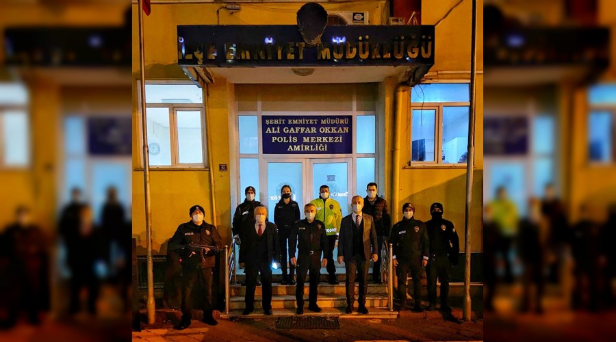 BABAOĞLU YENİ YILI SAĞLIKÇILARLA KARŞILADI
