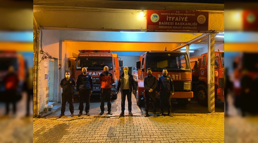 BABAOĞLU YENİ YILI SAĞLIKÇILARLA KARŞILADI