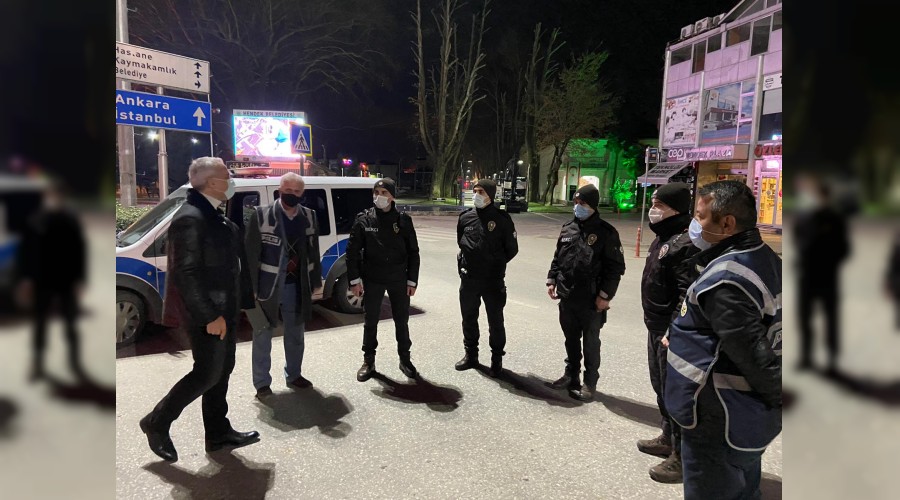BABAOĞLU YENİ YILI SAĞLIKÇILARLA KARŞILADI