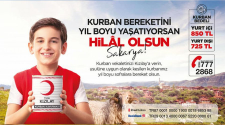 Bu senede hayrseverlerimiz HLAL OLSUN SAKARYA dedi.