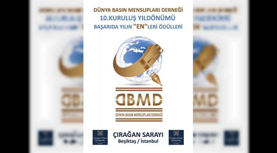Dnya Basn Mensuplar Dernei; 10. Yln Yln ENleri dl Treni ile raanda kutlayacak
