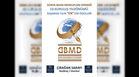 Dnya Basn Mensuplar Dernei; 10. Yln Yln ENleri dl Treni ile raanda kutlayacak