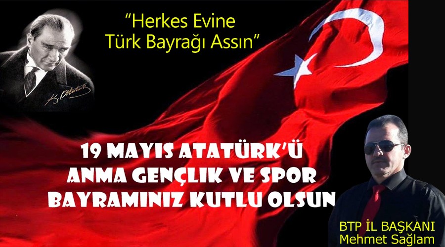Herkes evine Türk bayrağı assın